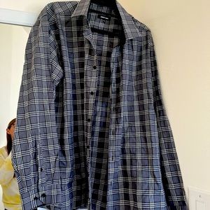 Jared Lang Plaid Button Down XXXL NWT